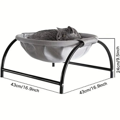 Wooden Cat Hammock Bed Solid Frame