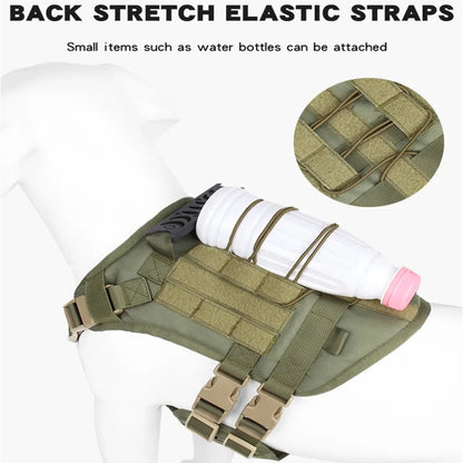 Large Breed Dog Vest With Handle Durable Outdoor