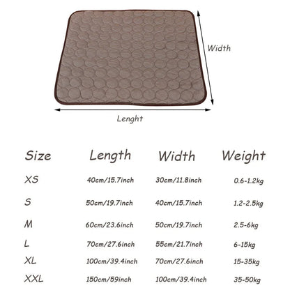 Pet Cooling Pad For Dogs Comfortable