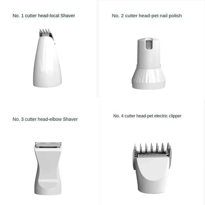 Pet Grooming Kit Rechargeable Trimmer Quiet Operation