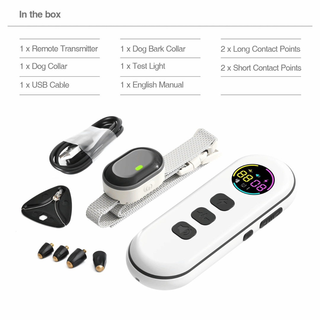 Remote Dog Training Collar Long Range All Sizes