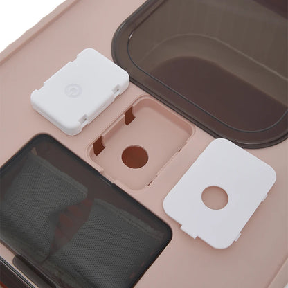 Cat Litter Box Odor Control Easy Clean Tray