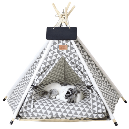 Small Pet Teepee House Soft Washable Pad
