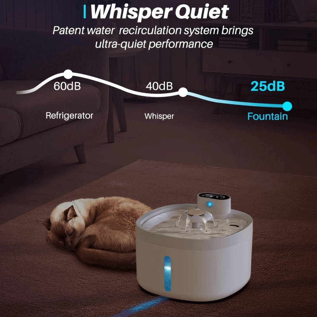Pet Water Dispenser Automatic Refill for Cats Dogs