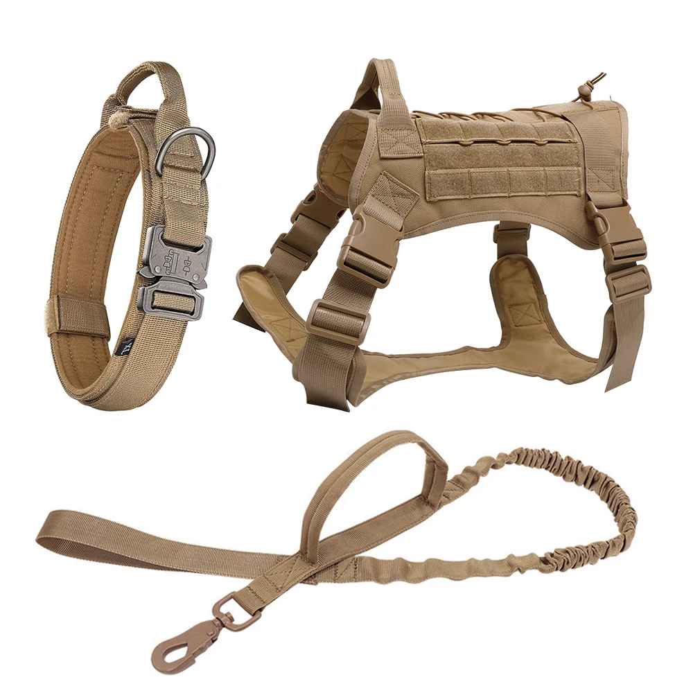 Tough Dog Training Vest Set with Leash and Pouch