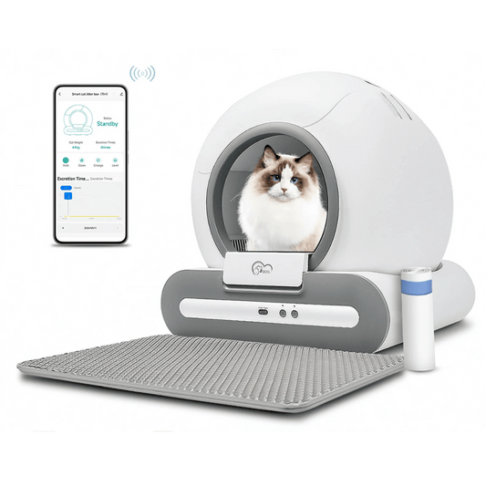 Self Cleaning Cat Litter Box WiFi App Controlled - Pupporia