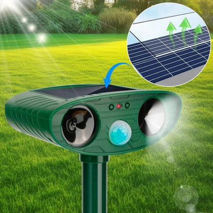 Solar Powered Yard Pest Repeller