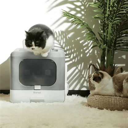 Hidden Cat Litter Box Easy Clean Removable Tray