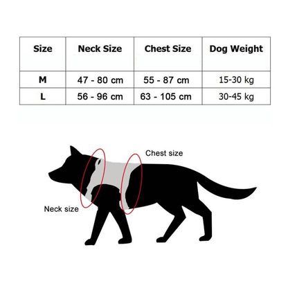 Tough Dog Training Vest Set with Leash and Pouch