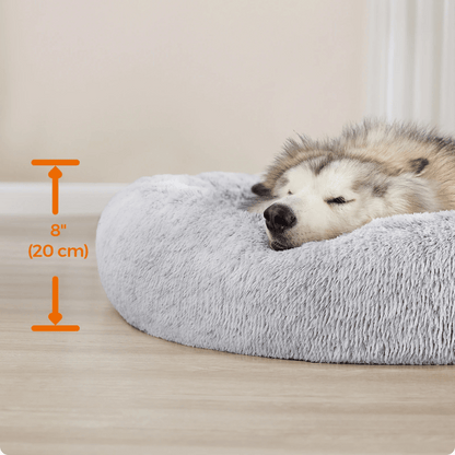 Comfy Fleece Dog Bed Large For Big Dogs