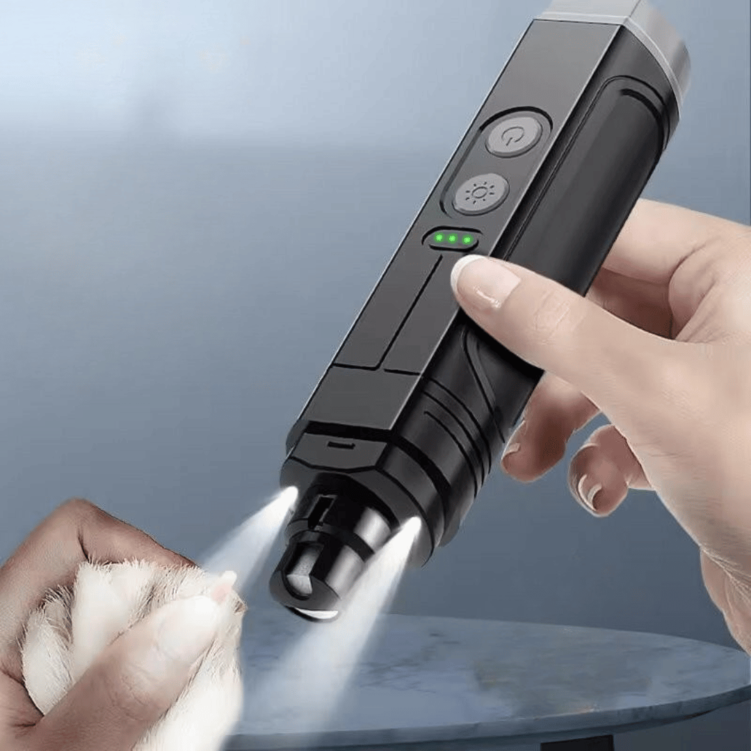 Pet Nail Grinder LED Light Quiet - Pupporia