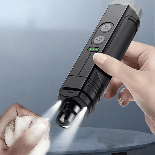 Pet Nail Grinder LED Light Quiet - Pupporia