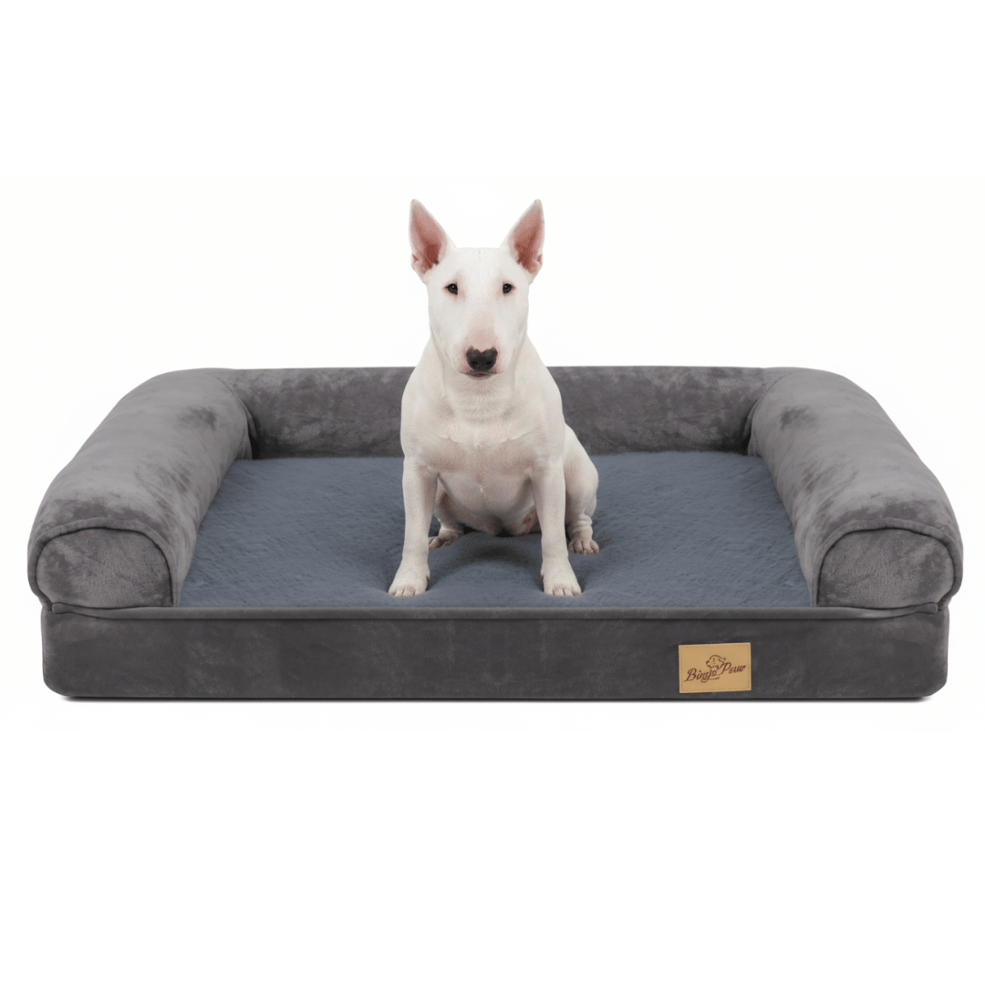 Plush Dog Bed Waterproof Pet Mattress Large