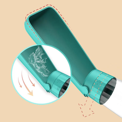 Collapsible Pet Water Bottle 550ml