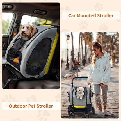 Pet Stroller Carrier Small Dogs
