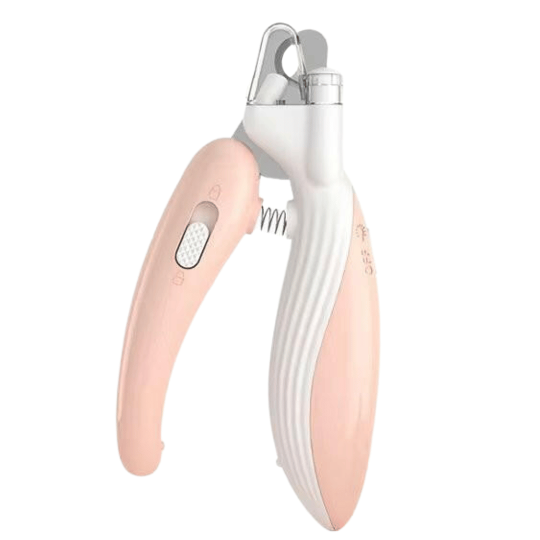 Pet Nail Trimmer With Led Light Safety Guard