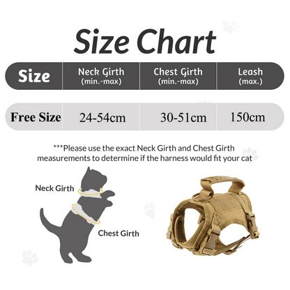 Durable Cat Vest And Leash Set