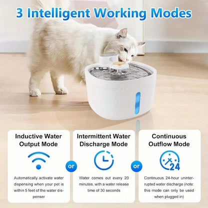 Pet Water Dispenser Automatic Refill for Cats Dogs