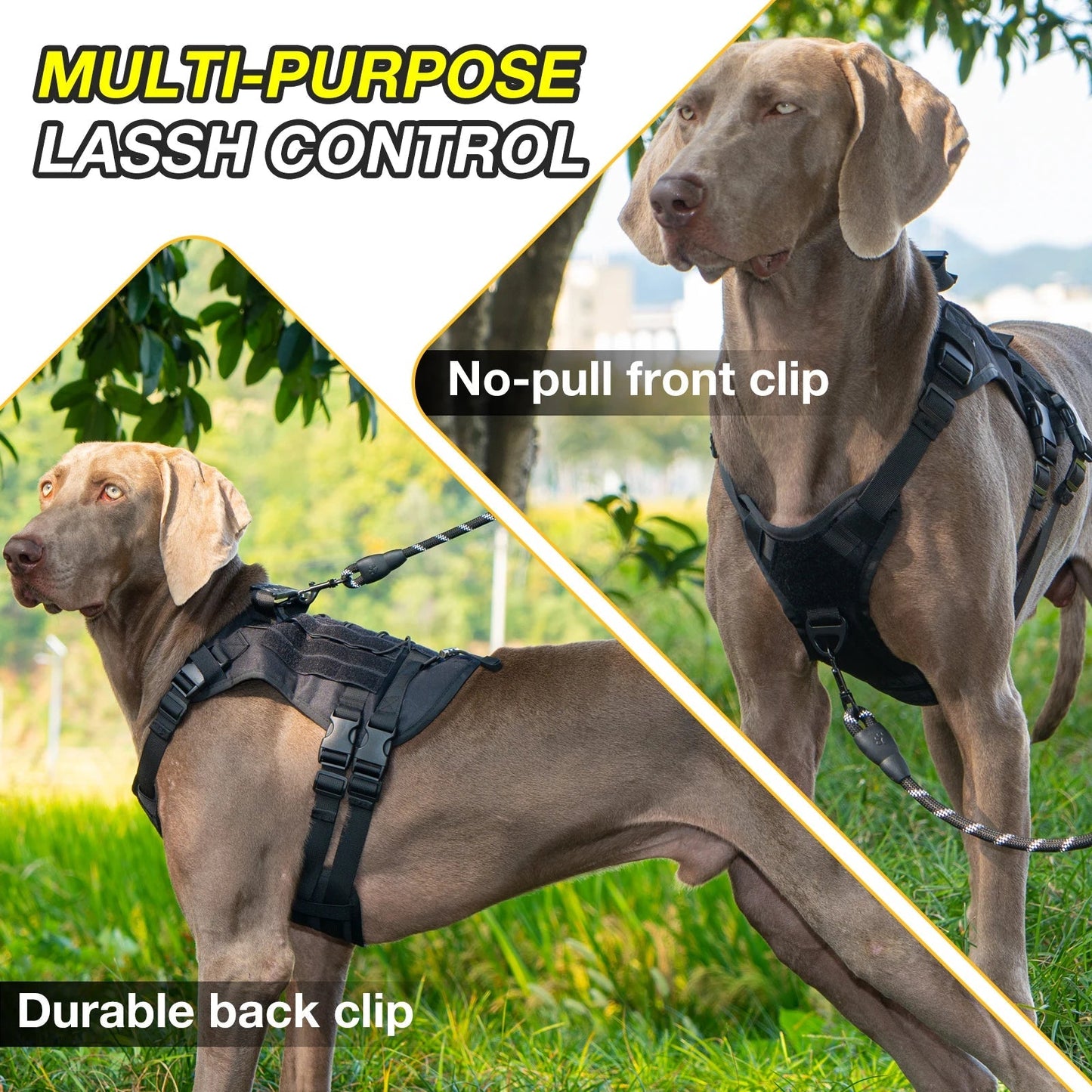 Large Breed Dog Vest With Handle Heavy Duty