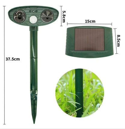 Solar Powered Yard Pest Repeller