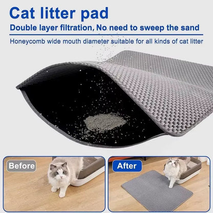 Cat Litter Mat Waterproof Easy Clean
