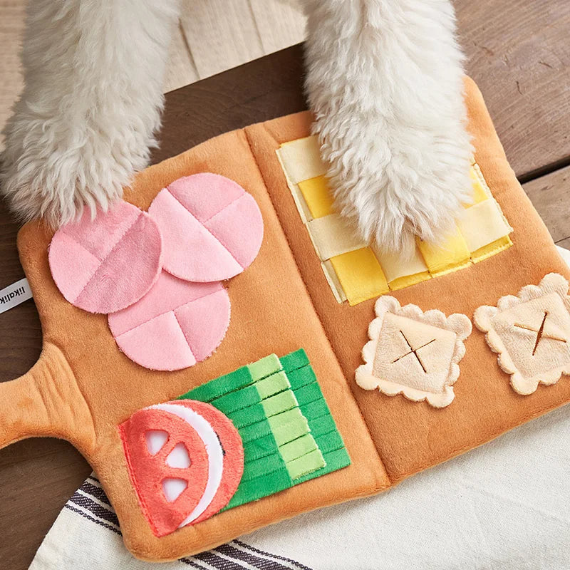 Interactive Dog Treat Dispensing Feeding Mat