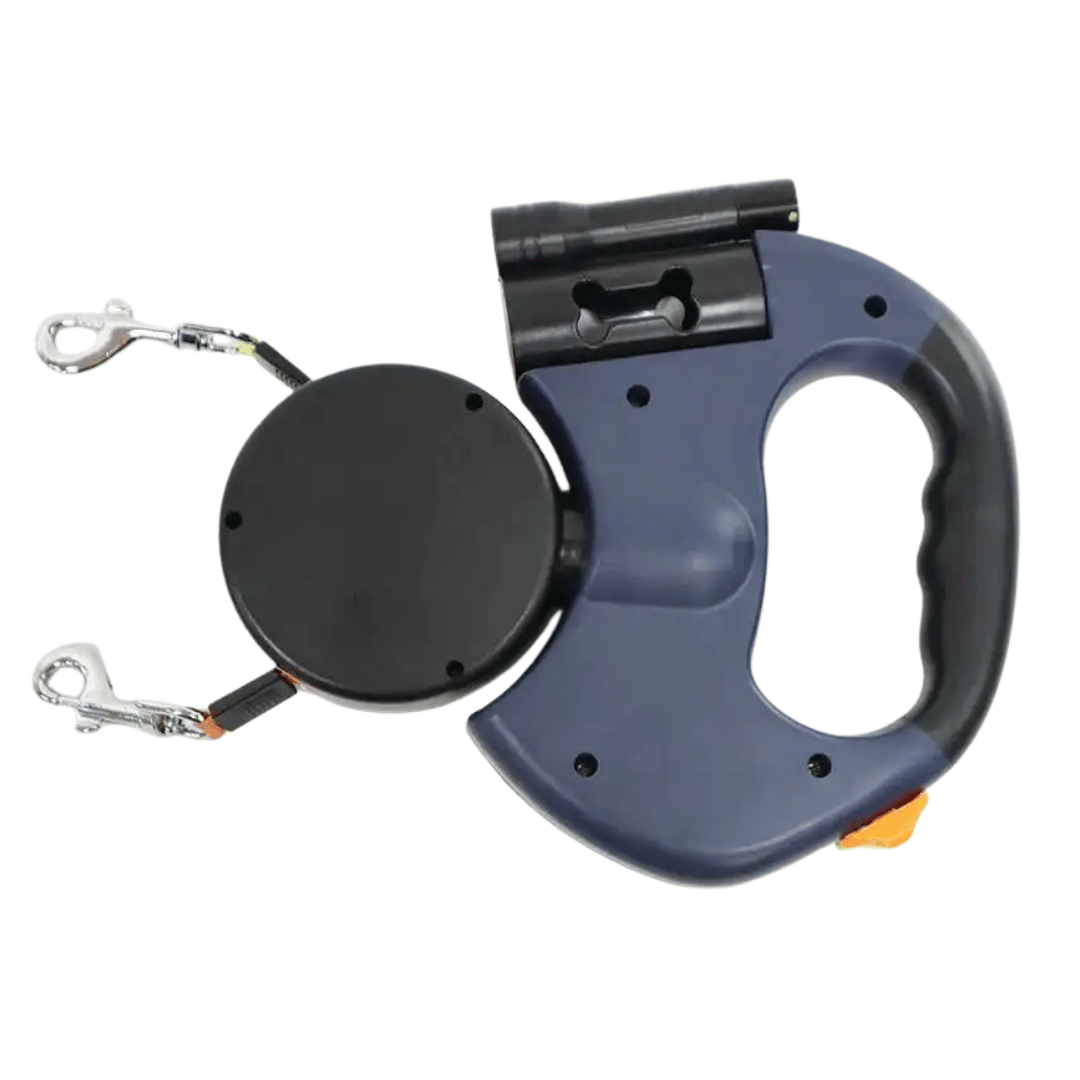 Adjustable Pet Leash Tangle with Light Clip