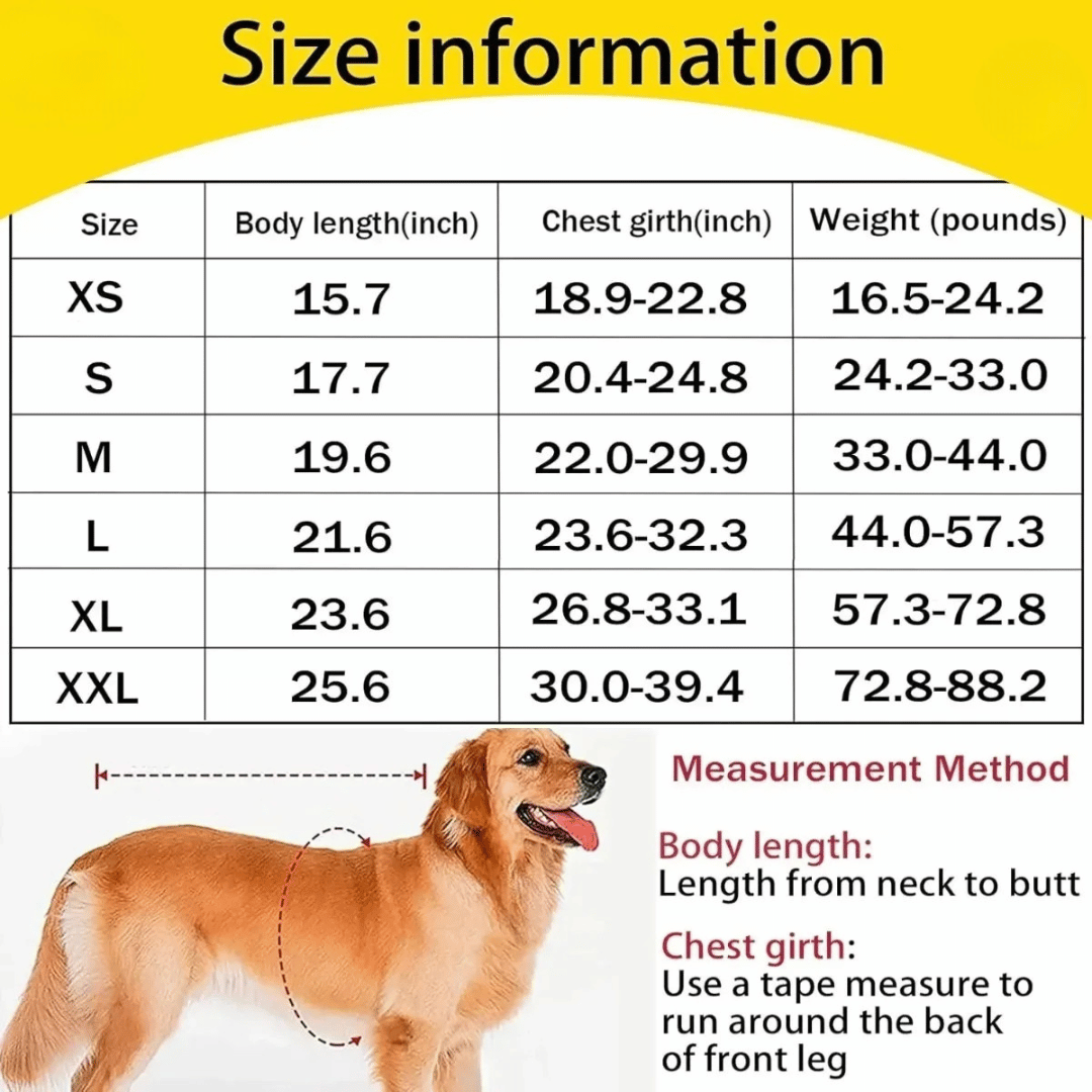 Insulated Dog Winter Coat