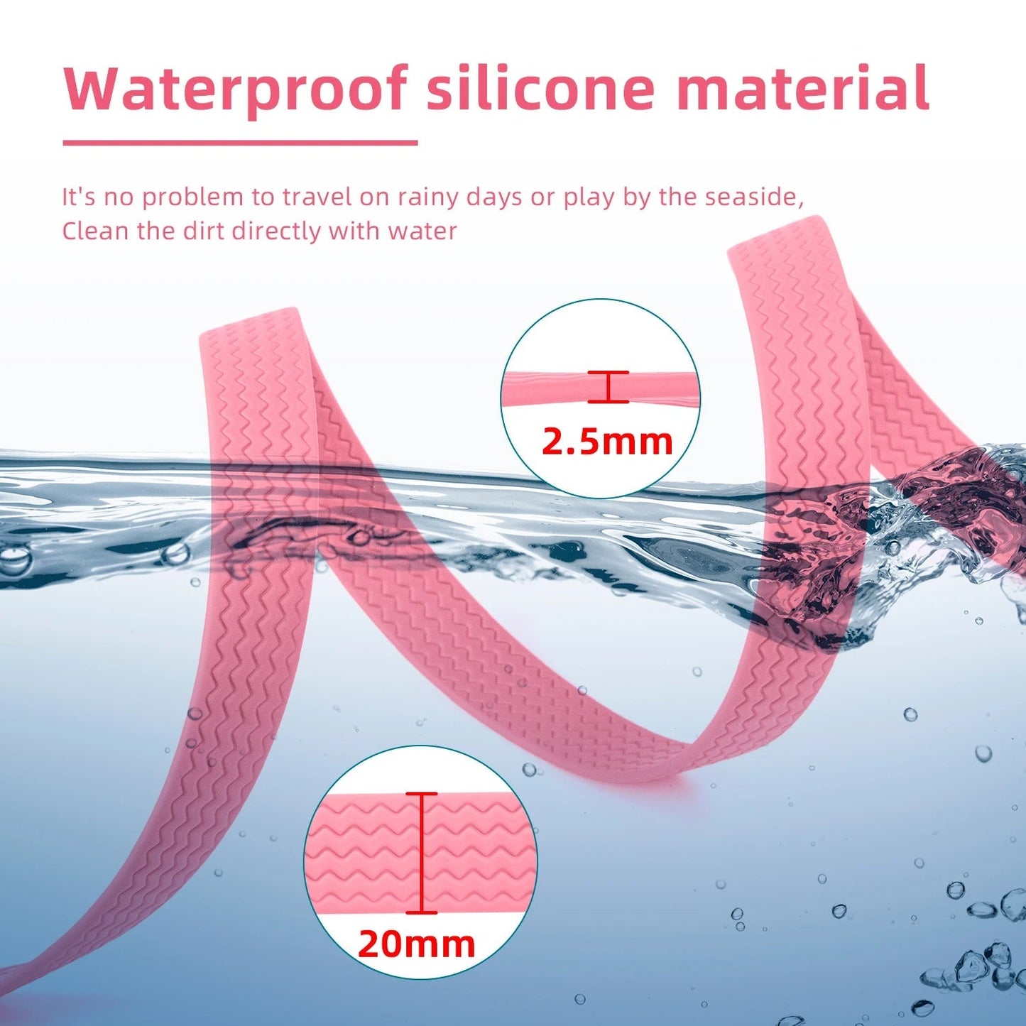 Silicone Heavy Duty Dog Leash
