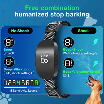 Humane Anti Bark Dog Collar Vibration Mode