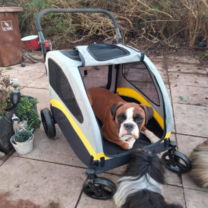 Pet Stroller Folding for Small and Large Dogs