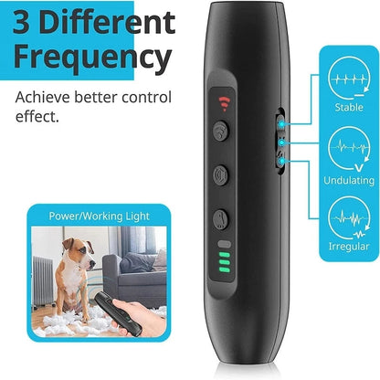 Dog Bark Stopper LED Light Sound Trainer
