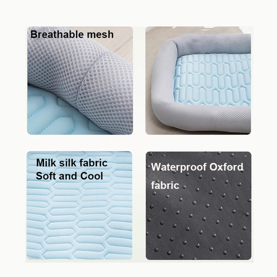 Pet Cooling Mat Breathable Mesh Support