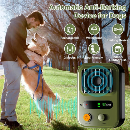 Rechargeable Dog Bark Trainer Outdoor Indoor Device