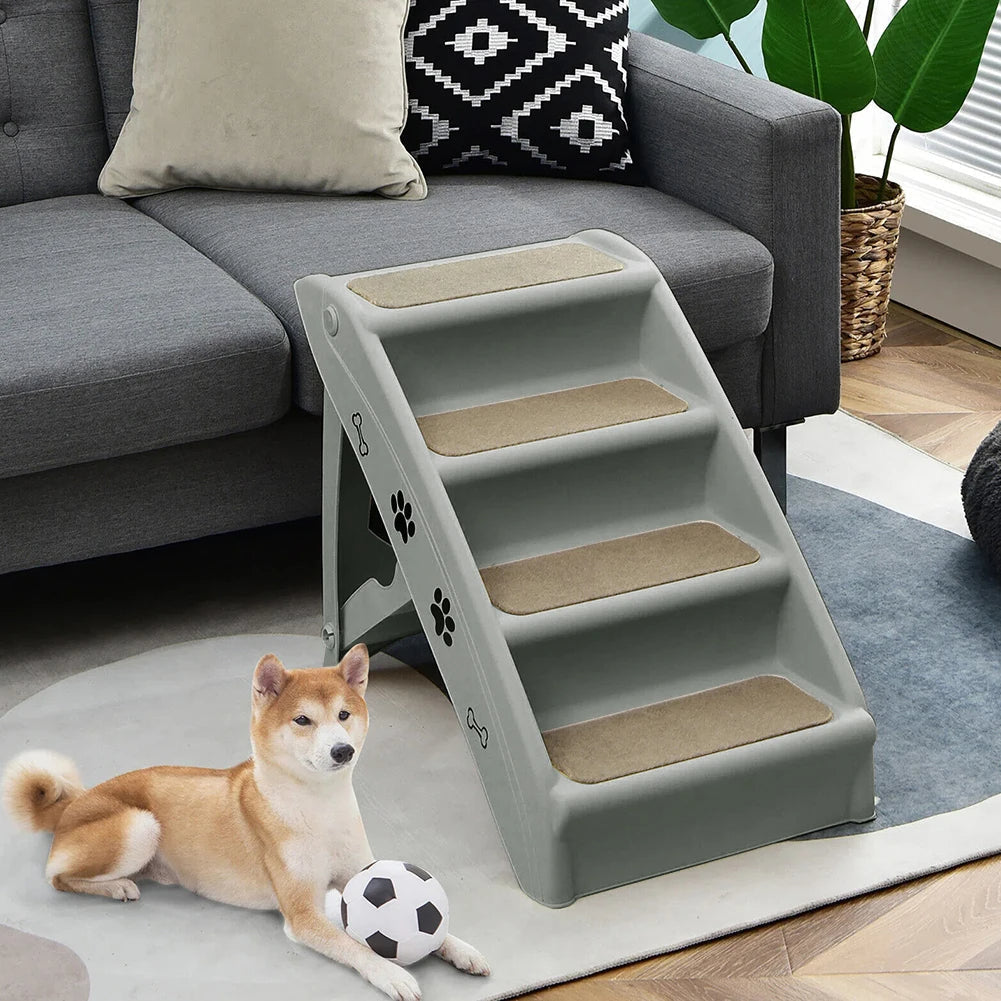 Pet Stairs Collapsible Compact for Small Dogs Cats