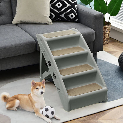Pet Stairs Collapsible Compact for Small Dogs Cats