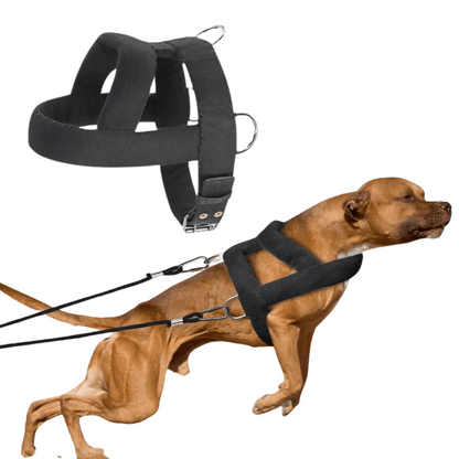 Tough Dog Pulling Harness Padded Support