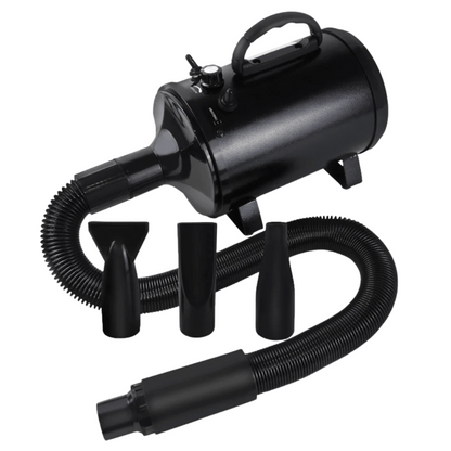 Pet Dryer Adjustable Heat Interchangeable Tips