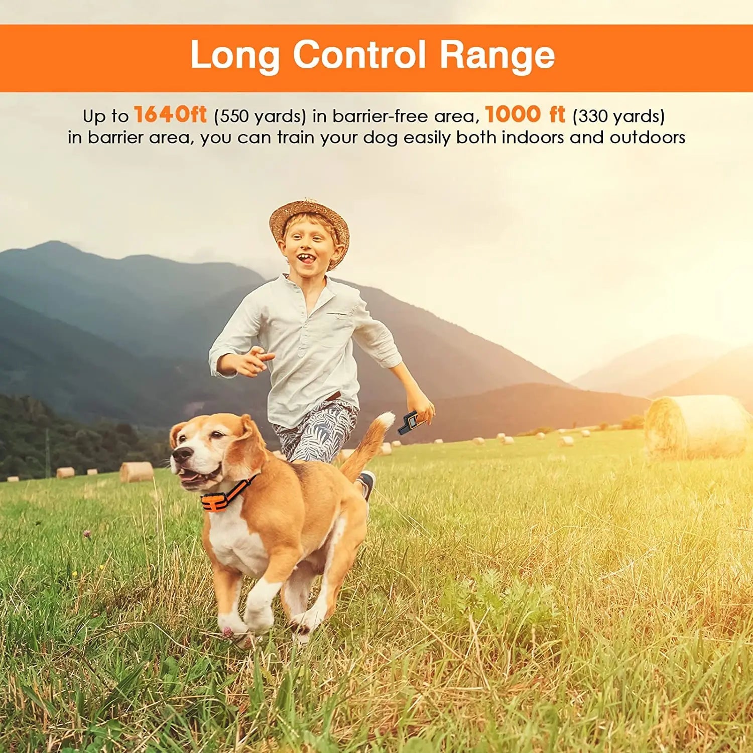 5-Level Dog Training Collar & Remote | 3 Modes up to 500m Range 4
