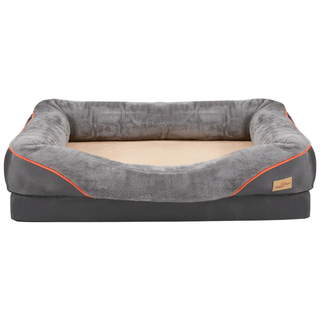 Orthopedic Dog Bed Plush Waterproof Machine Washable