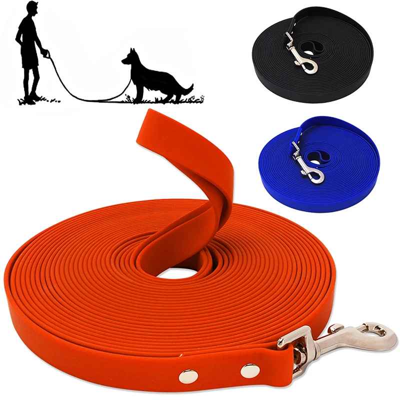 Water Resistant PVC Long Dog Leash