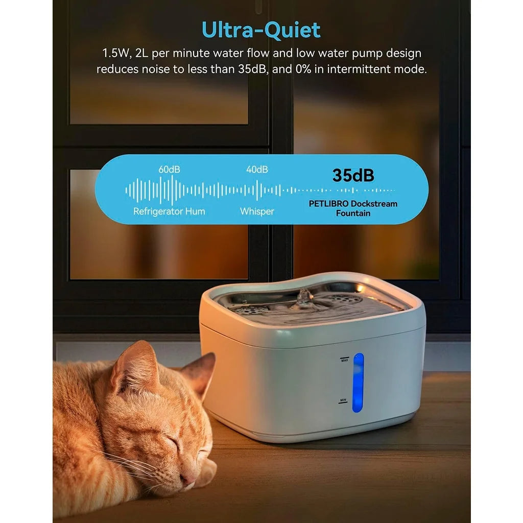 Pet Water Fountain Stainless Steel Auto Sensor