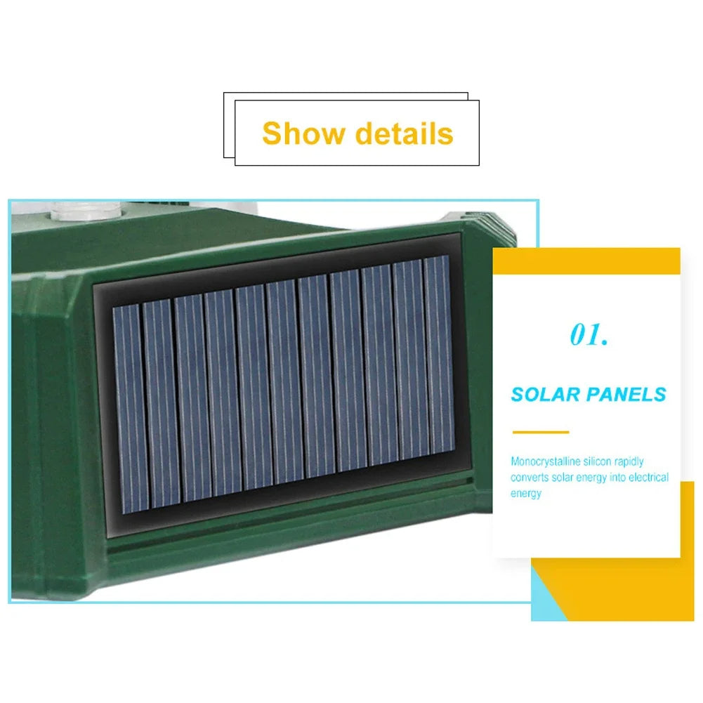 Motion Activated Animal Repellent Device Outdoor