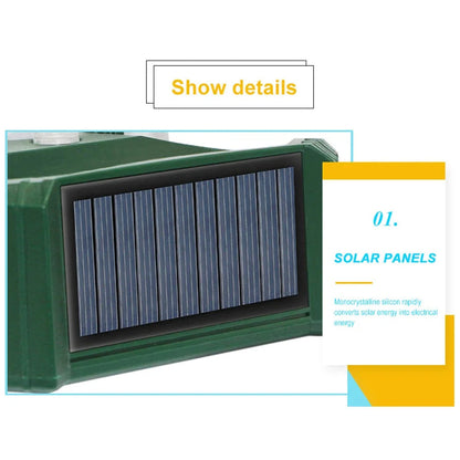 Motion Activated Animal Repellent Device Outdoor