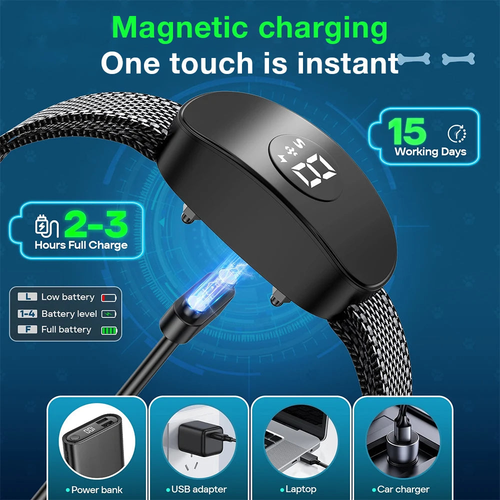 Humane Anti Bark Dog Collar Vibration Mode