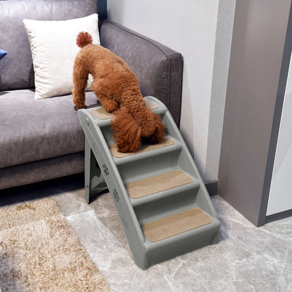 Pet Stairs Collapsible Compact for Small Dogs Cats
