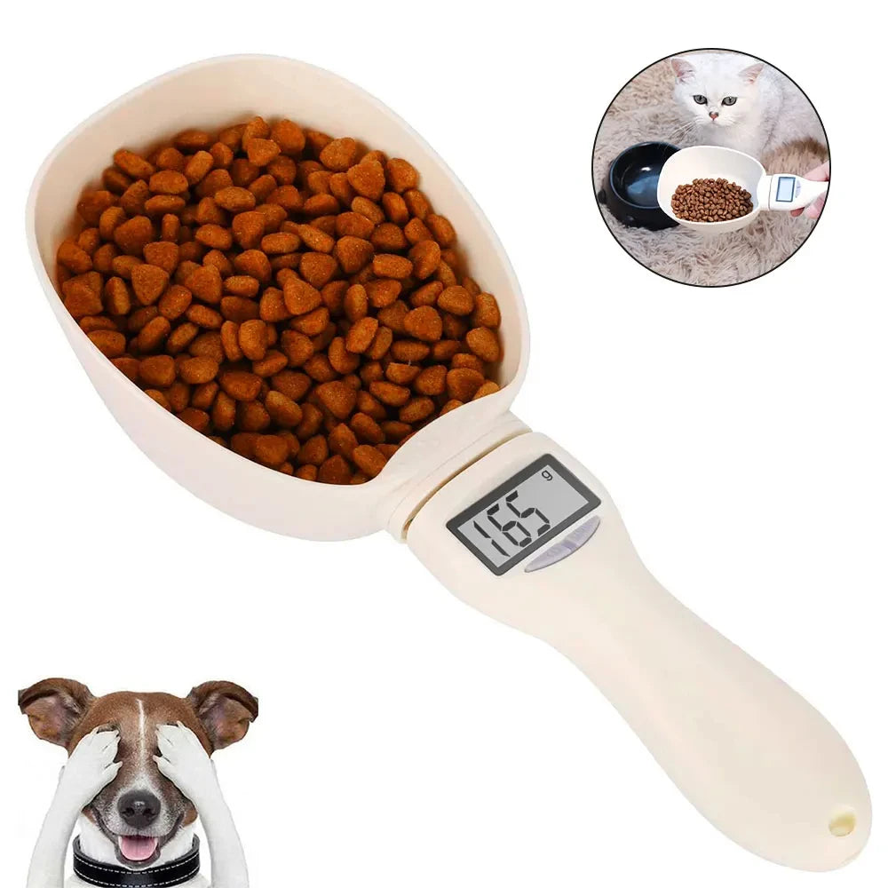 Pet Food Scoop Led Display for Cats Dogs