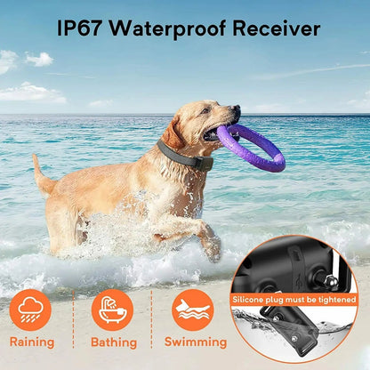 Long Range Dog Training Collar Big Screen Remote