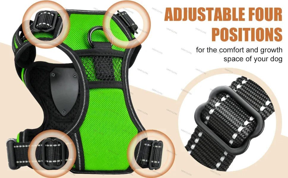 Visible Led Dog Vest Nighttime Walking Safety
