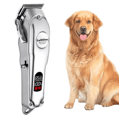 Pet Grooming Trimmer Set Adjustable Blades Quiet